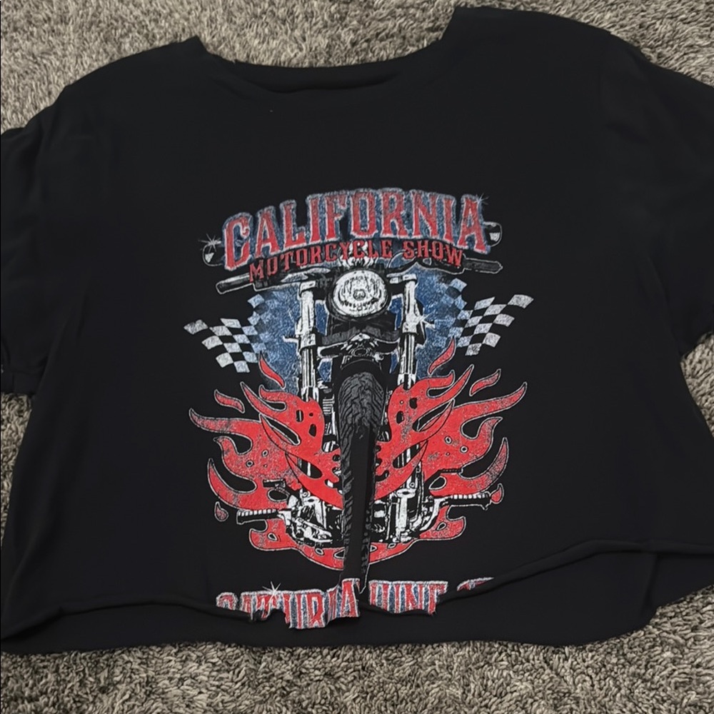 Prince Peter Collection California Motorcycle Crop Top